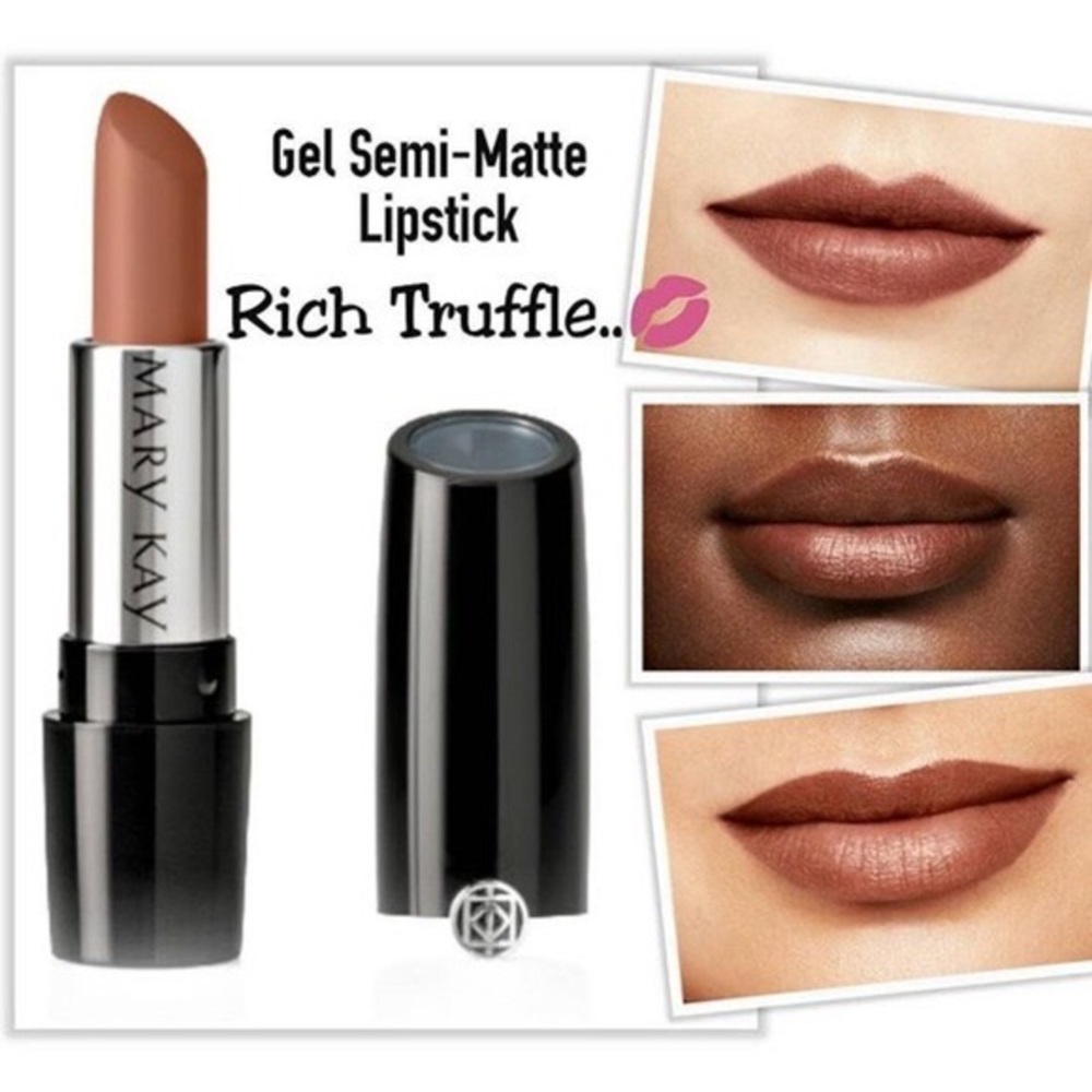 Gel Semi-Matte Lipstick (Rich Truffle)